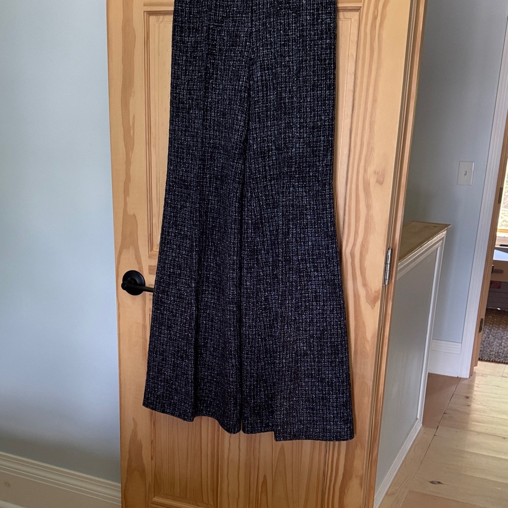 Elegant Black Women's Wide-Leg Pants
